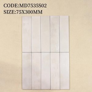 MD7535S02 - Gạch thẻ Phẳng cạnh men matt 75*300