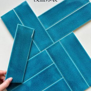 60204 - Gạch thẻ gạch thẻ men rạn 60*200